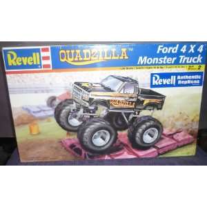   Ford 4X4 Monster Truck 1/24 Scale Plastic Model Kit: Toys & Games