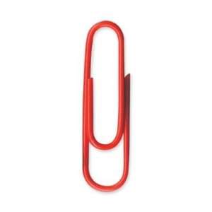   Paper Clip,Standard   1.37 Length   100 / Pack   Red