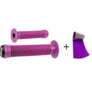  ODI Longneck Grips and Griptape Kit Purple Grip Tape 
