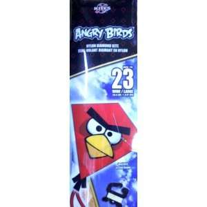  X Kites Angry Birds Nylon Diamond Kite Red Bird Toys 