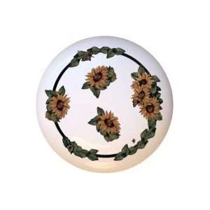  Sunflowers Kitchen Design Drawer Pull Knob