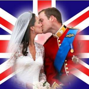 Prince William Kate Balcony Kiss Magnet: Home & Kitchen
