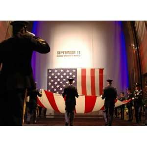  Army Retires Old Glory Image