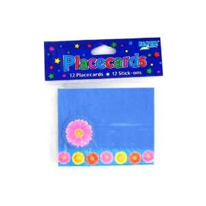  12 Pack Stick On Gerber Daisy Placecards 