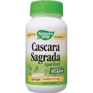  Natures Way Cascara Sagrada 100 VCaps Health & Personal 