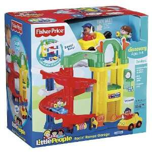    Fisher Price Little People: Racin Ramps Garage: Toys & Games