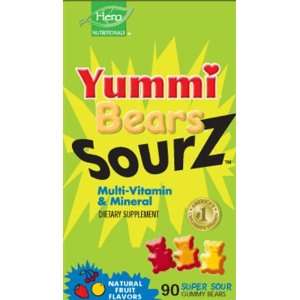  Yummi Bears Sourz Multi vitamins 120 Count: Health 
