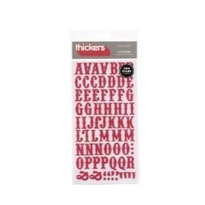    Thickers Chipboard Letters Platforms in Red Arts, Crafts & Sewing