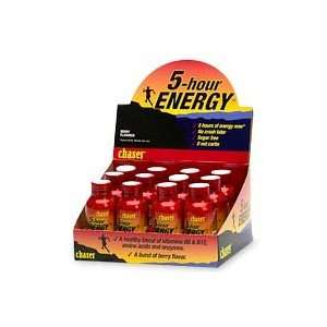  Chaser 5 Hour Energy, Berry Flavor 12 ea Health 