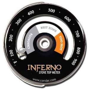  3 30 Inferno Stove Top Thermometer for Wood Stoves: Home 