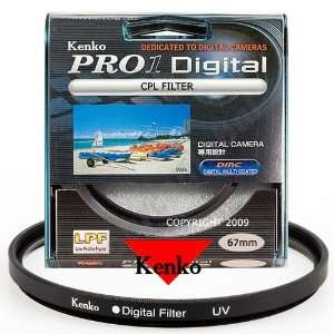  Kenko 67mm Pro1 D Digital Wideband CPL Circular Polarizing 