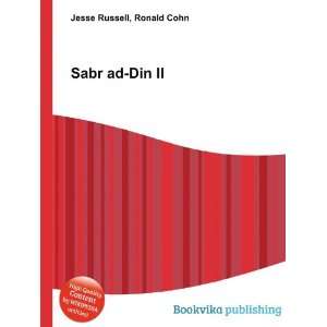  Sabr ad Din I Ronald Cohn Jesse Russell Books