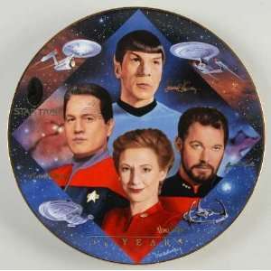  Star Trek 30th Anniversary Collectors Plate Second in 