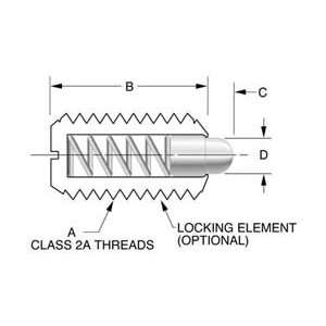 11 x 1.062, End force 8 1/2 lbs., Inch, Delrin Nose Light End 