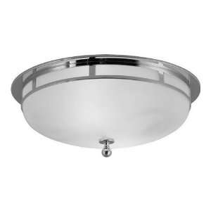   and Company SS4011AN FG Studio 2 Light Flush Mount in Antique Nickel
