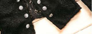   Ladies Lace Shrug Short Coat Jacket UK Size 6 8 Small 1029  