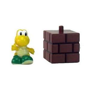  New Super Mario Bros. Koopa Troopa Figure and Brick Block 