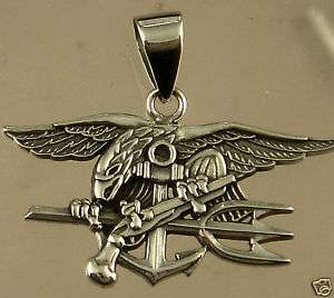 US NAVY UDT SEAL PENDANT HAND MADE RING . 925 STERLING  