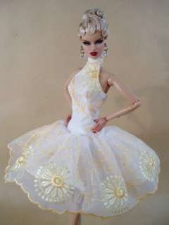 Gala Evening Clothes Gown Dress Outfit Silkstone Barbie Fashion 