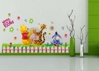Disney Winnie The Poohs partner Clap for Baby Nursery kid Room Wall 