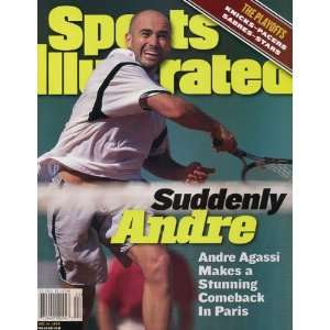  Andre Agassi Unsigned Sports Illustrated June 14, 1999 