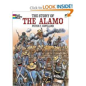 com The Story of the Alamo Coloring Book (Dover History Coloring Book 