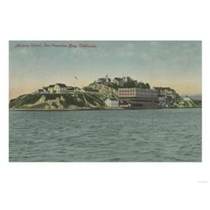 San Francisco, CA   Alcatraz Island Prison View Stretched 
