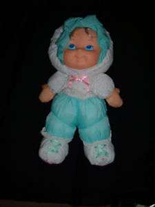 Gentle Dreams Soft Luv Doll 1991 Vinyl Face Baby Lovey  