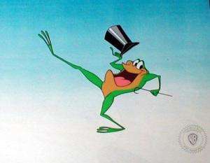 Warner Bros Animation Art Cel Michigan J Frog  