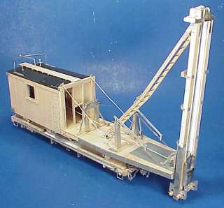 On3/On30 WISEMAN MODELS D&RGW PILE DRIVER OB KIT  