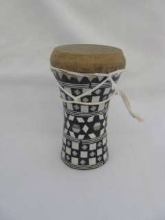 Mini Egyptian Inlaid Wooden Drum Tabla Dumback 5  