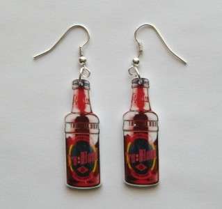 Tru True Blood Vampire Novelty Bottle Earrings  