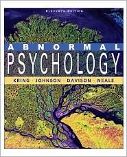 Abnormal Psychology, (047038008X), Ann M. Kring, Textbooks   Barnes 