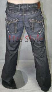 MONARCHY Mens Denim Jeans M Flap INDIGO NEW size 31  