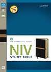 Zondervan NIV Study Bible (2008, , Large Print) 9780310939245  
