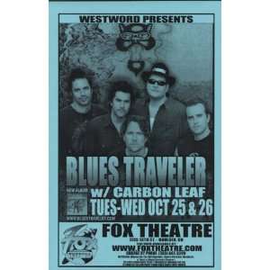  Blues Traveler Pete Yorn Red Rocks Concert Poster