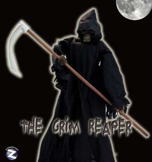 Zoloworld Grim Reaper Action Figure 12 Skeleton Warrior Glow 1:6 