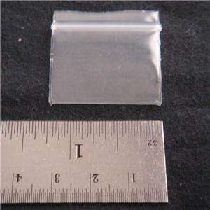 500 Ziplock Poly Plastic Zipper Bag Mini Pocket 3x3.5cm  