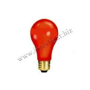 40A/R 40W 120V RED MEDIUM BASE E26 Bulbrite Damar Light Bulb / Lamp 