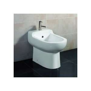   Porcelain Bidet W/ One Faucet Hole 4289 001 White