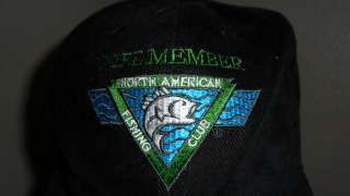 NORTH AMERICAN FISHING CLUB HAT Lifetime Member Cap  