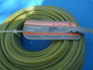 STIHL Premium .095 String Trimmer Line 1/2 lb #M6  