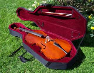 Cello HARD Case, 4/4 size Hardshell w/ WHEELS   