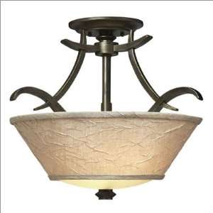   Mandalay Gilded Bronze Semi Flush Sconce 4861 GB