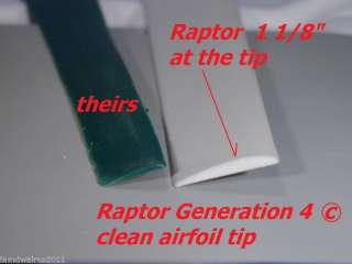 Raptor Generation 4 wind turbine generator blades & hub made in the 