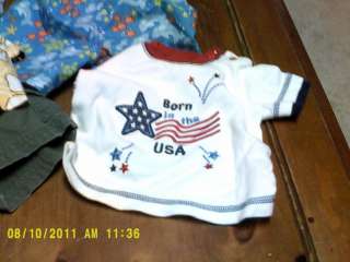 Baby Boy 10 Piece Summer Clothing Lot  USED  0 6 months ::.