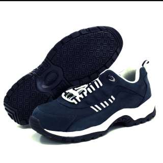 New Iron Age Womens 406 B Steel Toe ESD Navy Shoes 10 M  