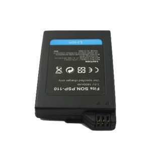 TWO PSP 110 Li ion Battery for Sony PSP 1000 PSP 1001  