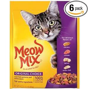 Meow Mix Original, Box Surp, 18 Ounce: Grocery & Gourmet Food