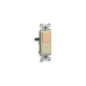  LEVITON 5611 2I Switch,Decora,1P,15A,Ivory,Illuminated 